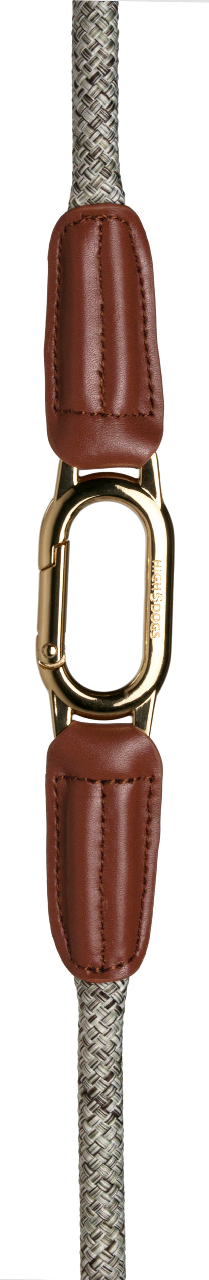 【High5dogs】CLIC Leash Beige