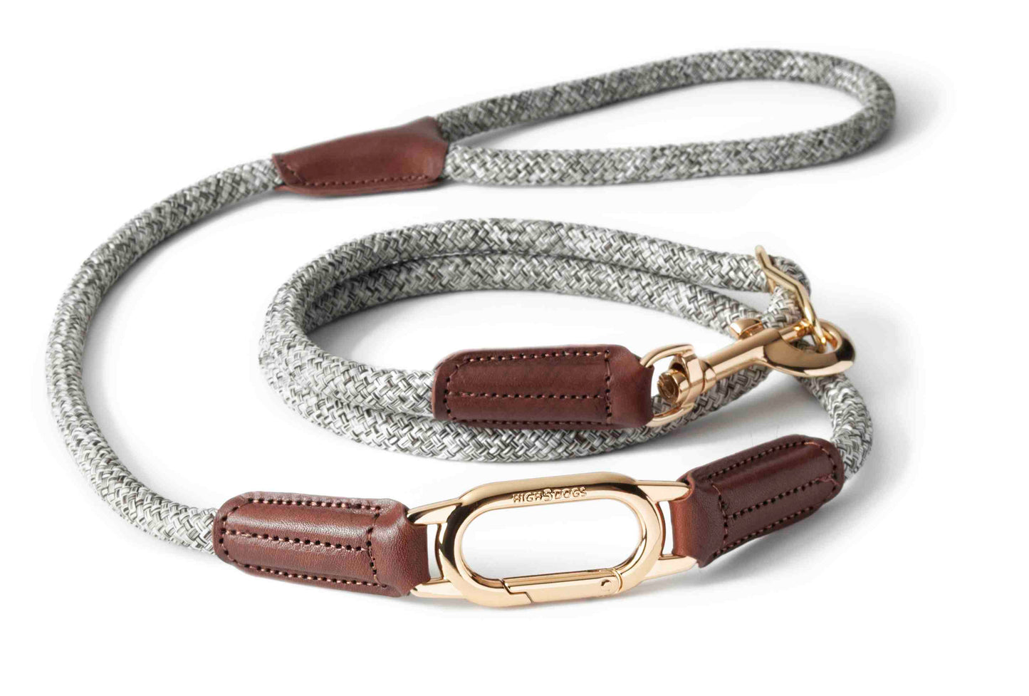 【High5dogs】CLIC Leash Beige